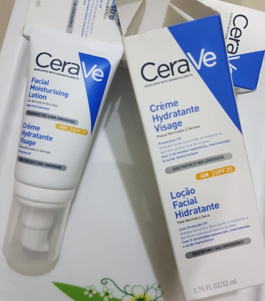 CeraVe AM Facial Moisturising Lotion SPF 25 UB The UK Brands
